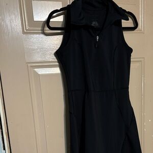 Chic Black Tennis Dress